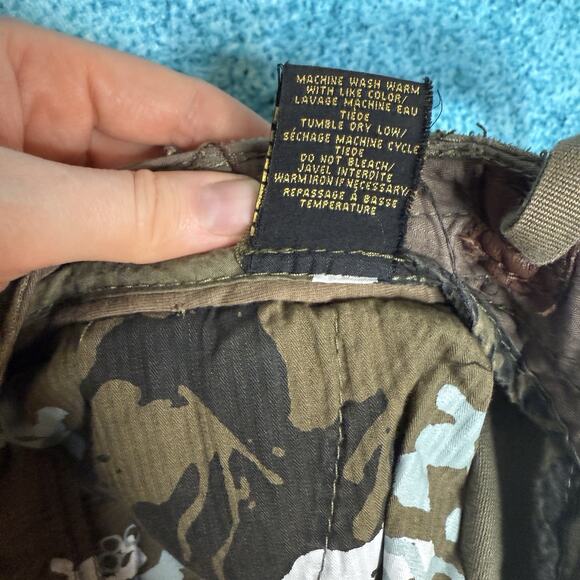 J Brand Mens Straight Leg Cargo Mens Pants 36x32 Olive Green Cotton Fits 36x30.5 - Picture 12 of 16